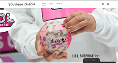 Desktop Screenshot of boutiqueonsale.com